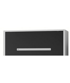 Litera Abatible Vertical con cama Matrimonial y Sofá