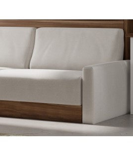 Pack Cama Abatible Vertical con Sofá y Colchón
