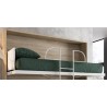 Pack Litera Abatible Horizontal con Altillo opcional y Colchones