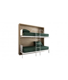 Pack Litera Abatible Horizontal con Altillo opcional y Colchones