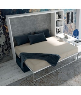 Cama Abatible Horizontal con Sofá