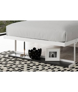 Cama Abatible Vertical con estante sincronizado