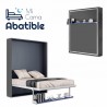 Cama Abatible Vertical con estante sincronizado