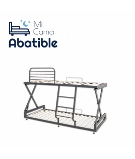 Cama convertible en litera