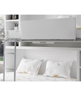 Litera Abatible Horizontal con estantes laterales