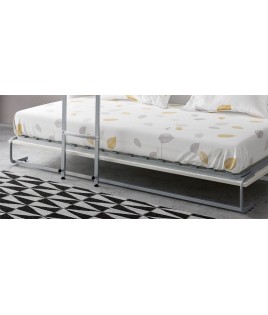 Pack Litera Abatible Horizontal con estantes laterales y Colchones 