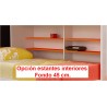 Pack Litera Abatible Horizontal con estantes laterales y Colchones 