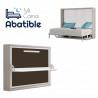 Cama Abatible Horizontal con Escritorio