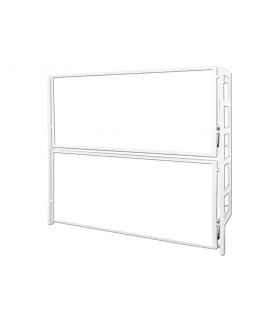 Litera Abatible horizontal metálica disponible en diferentes colores