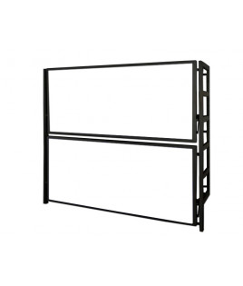 Litera Abatible horizontal metálica disponible en diferentes colores