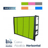 Cama Abatible horizontal metálica disponible en diferentes colores
