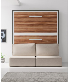 Litera Abatible Horizontal con Sofá