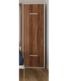 Librería con mesa de estudio abatible