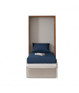 Pack Cama Abatible Vertical con Sofá y Colchón Viscoelastico