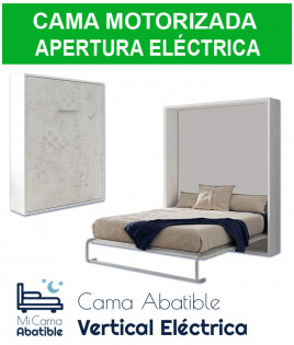 Cama Abatible Vertical con apertura eléctrica motorizada