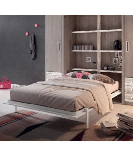 Cama Abatible Vertical con posibilidad de pata automática