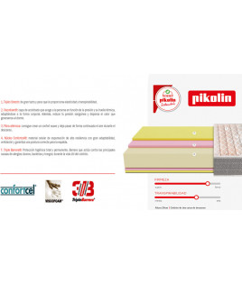 Pack Litera Abatible Horizontal con altillo y Colchones Ref CAY44000