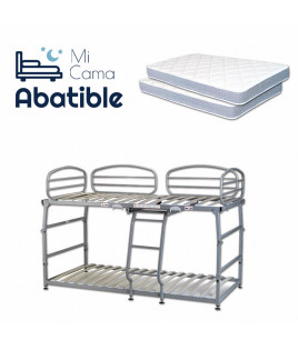 Pack Litera plegable y 2 Colchones Viscoelásticos