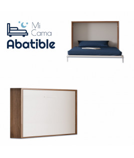 Cama Abatible Horizontal con apertura de patas por gravedad