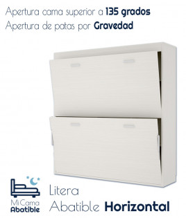 Litera Abatible Horizontal.