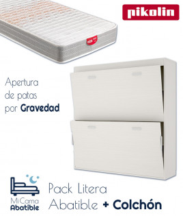 Pack Litera Abatible Horizontal y Colchones