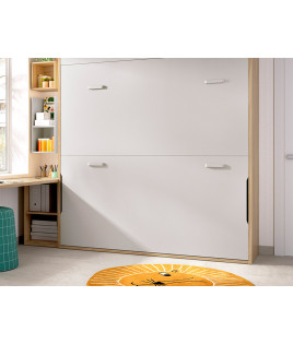 Pack Litera Abatible Horizontal con altillo y Colchones Ref CAY44000