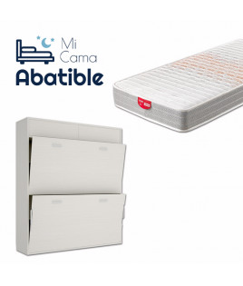 Pack Litera Abatible Horizontal con altillo y Colchones Ref CAY44000