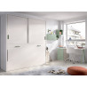 Cama Abatible Horizontal con armario superior