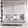 Cama Abatible Horizontal con armario superior