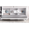 Cama Abatible Horizontal con armario superior