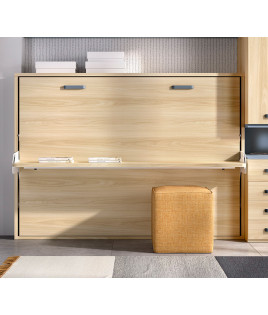Cama Abatible Horizontal con escritorio