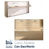 Cama Abatible Horizontal con escritorio