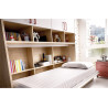 Cama Abatible Horizontal con Altillo