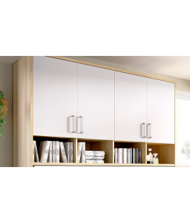 Cama Abatible Horizontal con Altillo