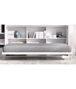 Cama Abatible Horizontal con Altillo
