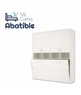 Cama Abatible Horizontal con Altillo