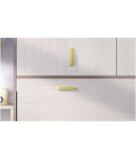 Cama Abatible Horizontal con altillo superior