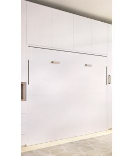 Cama Abatible Horizontal matrimonial con altillo