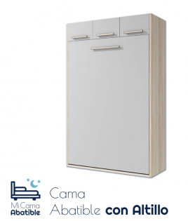 Cama Abatible Vertical con Altillo y posibilidad de patas automáticas