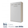 Cama Abatible Vertical con Altillo y posibilidad de patas automáticas
