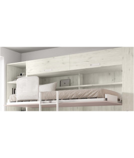 Pack Litera Abatible Horizontal con Altillo y Colchones