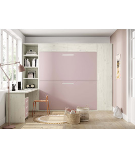 Pack Litera Abatible Horizontal con Altillo y Colchones