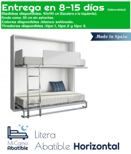 Litera Abatible Horizontal