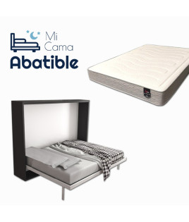 Pack Cama Abatible Horizontal y Colchón