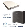 Pack Cama Abatible Horizontal y Colchón