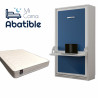 Pack Cama Abatible Vertical con Escritorio y Colchón Ref CAN61000