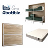 Pack Litera Abatible Horizontal con Altillo opcional y Colchones