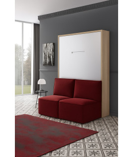 Cama Abatible Vertical con Sofá