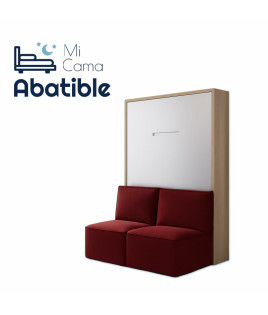 Cama Abatible Vertical con Sofá