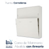 Cama Abatible de matrimonio con armario de puertas correderas